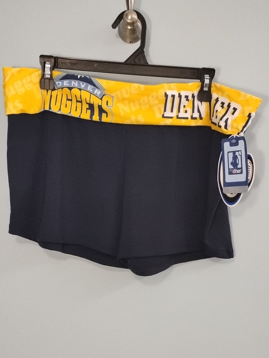 Concepts Sport Pants - NWT Concepts Sport Navy Shorts with Yellow Waistband "Denver Nuggets" Size XL